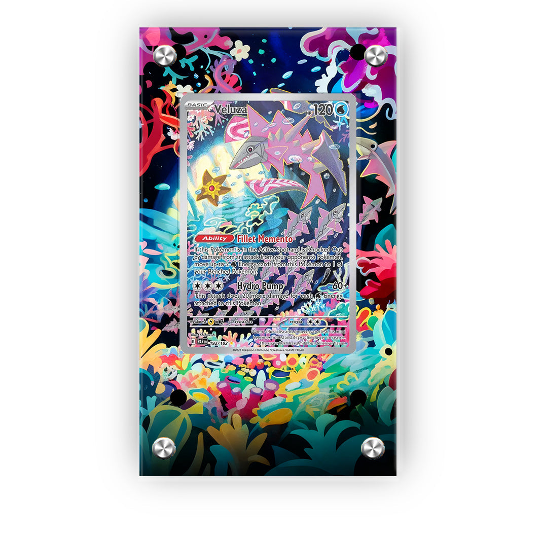 Veluza 192/182 - Pokémon Extended Artwork Protective Card Display Case
