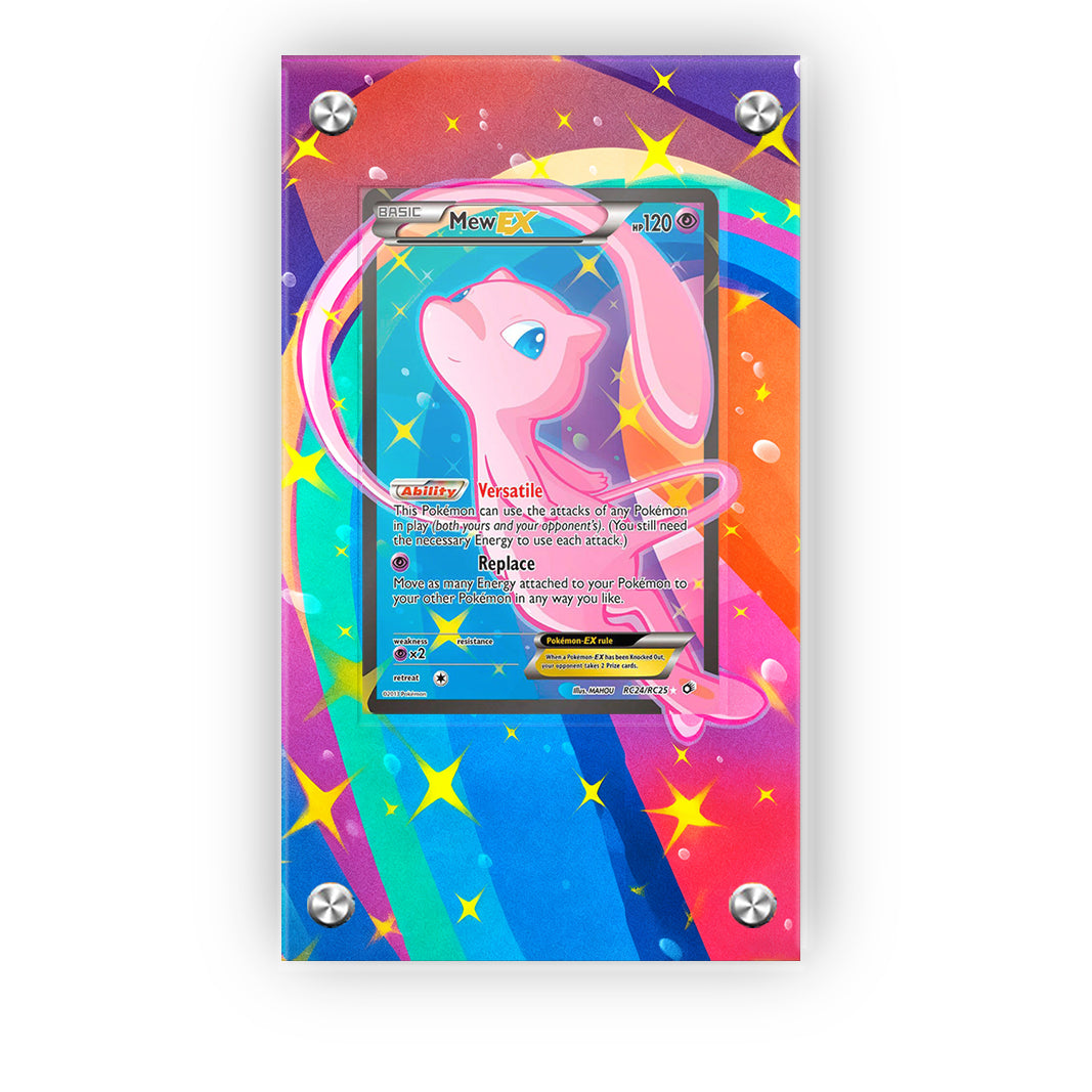 Mew RC24/RC25 - Pokémon Extended Artwork Protective Card Display Case