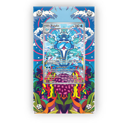 Palafin 200/197 - Pokémon Extended Artwork Protective Card Display Case