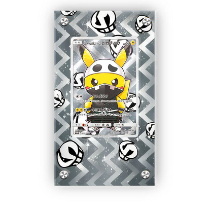 Poncho Pikachu x Team Skull - Pokémon Extended Artwork Protective Card Display Case