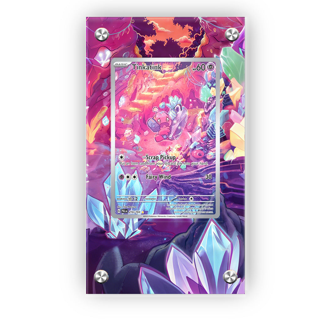 Tinkatink 216/193 - Pokémon Extended Artwork Protective Card Display Case