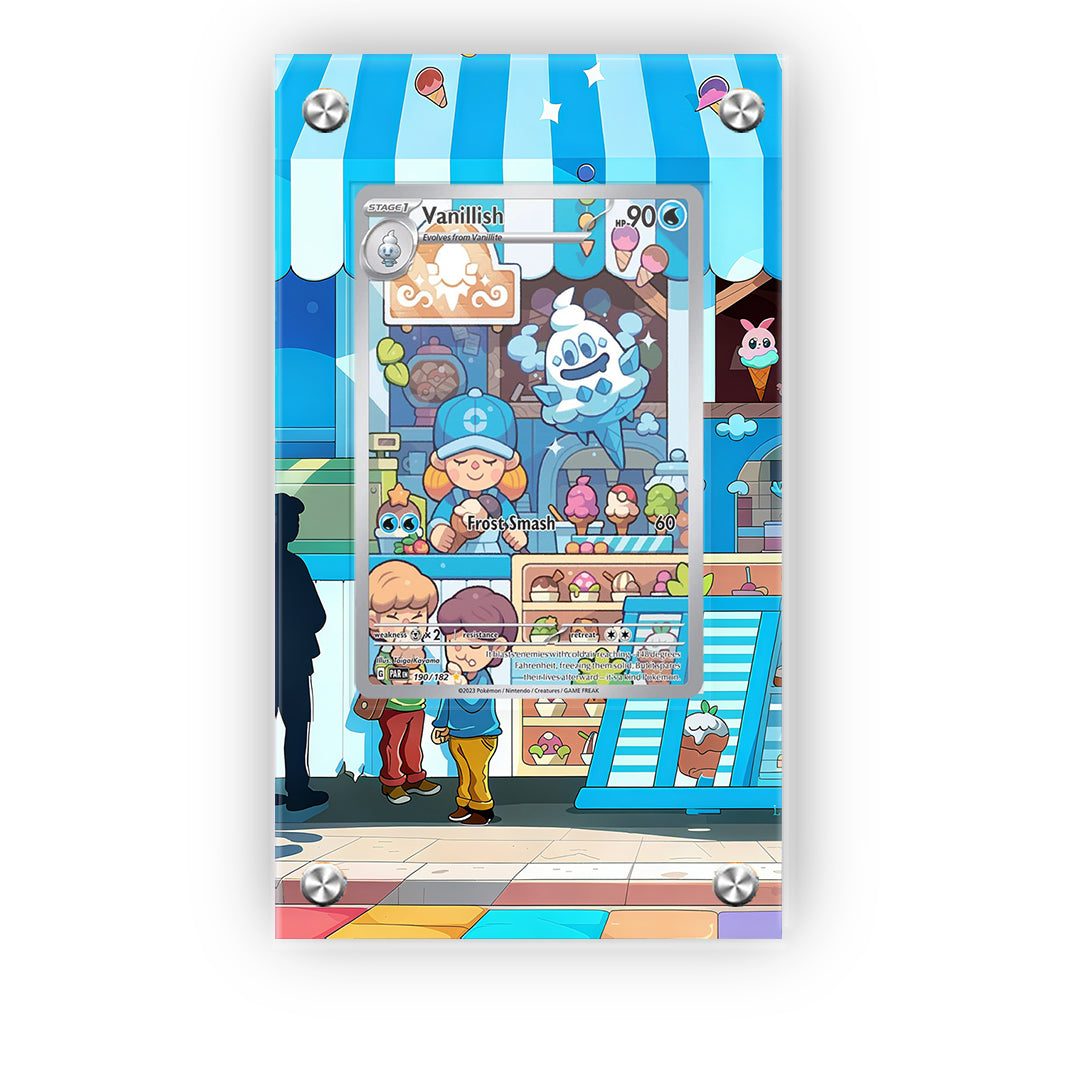 Vanillish 190/182 - Pokémon Extended Artwork Protective Card Display Case