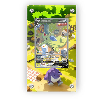 Tyranitar 155/163 - Pokémon Extended Artwork Protective Card Display Case