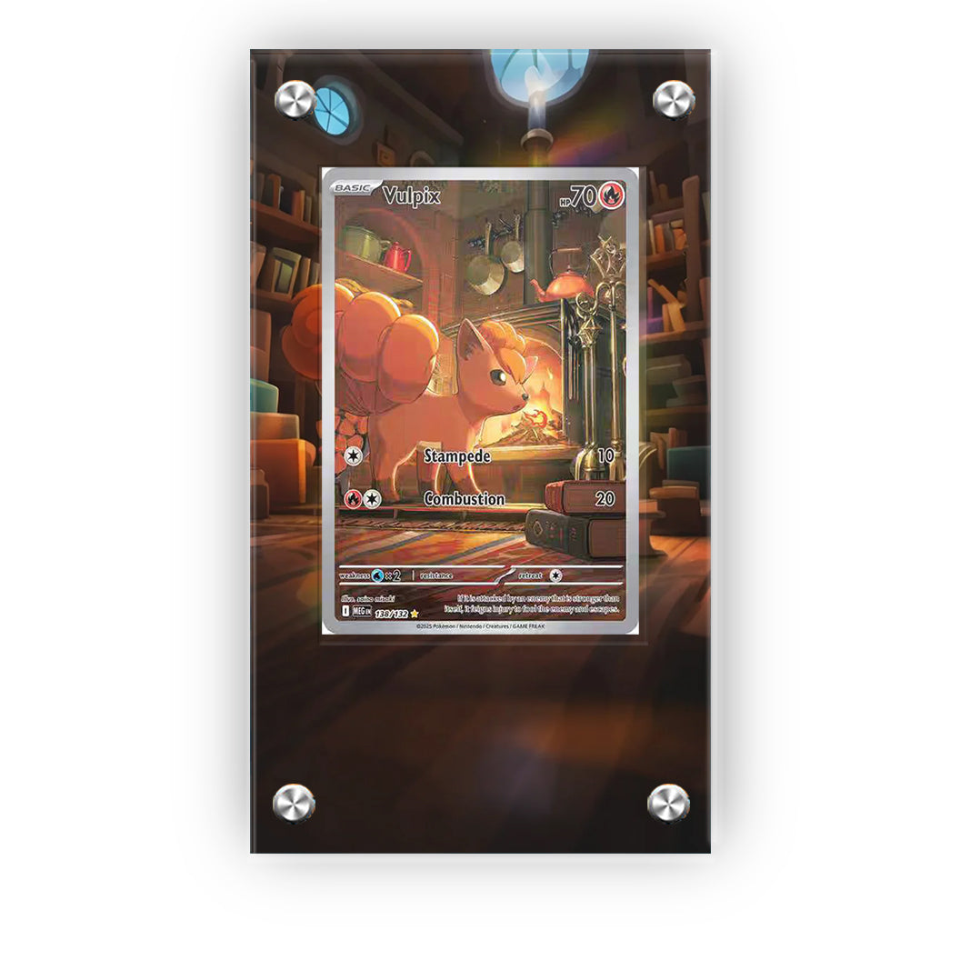 Vulpix - 138/132 - Pokémon Extended Artwork Protective Card Display Case