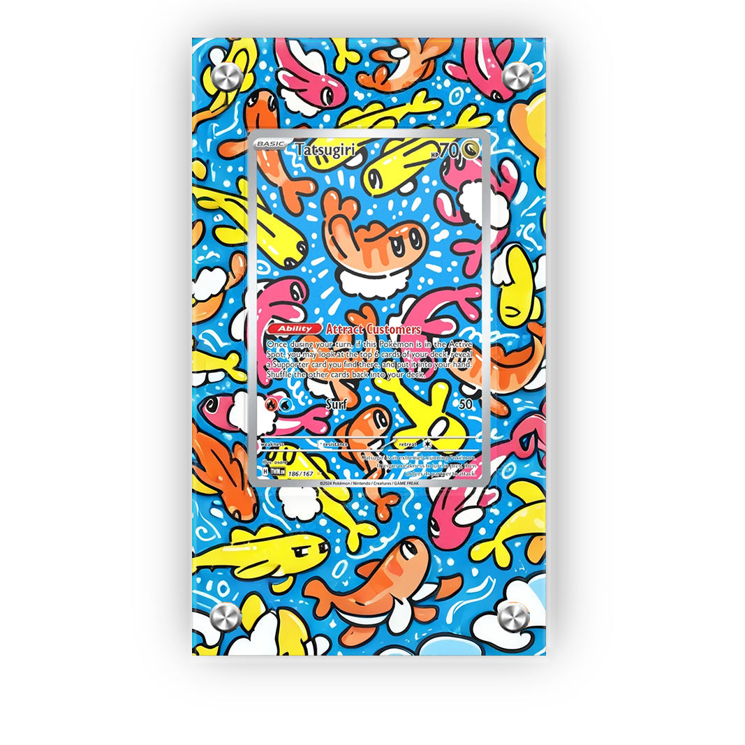 Tatsugiri 186/167 - Pokémon Extended Artwork Protective Card Display Case