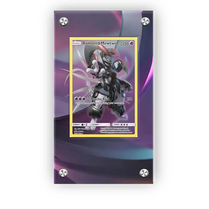 Armored Mewtwo SM228 - Pokémon Extended Artwork Protective Card Display Case