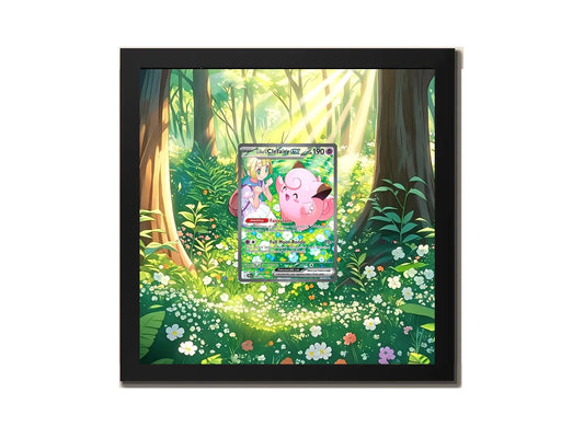 Lillie's Clefairy ex - Extended artwork Metal Frame