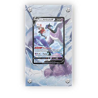 Galarian Articuno V – TG16/TG30 - Pokémon Extended Artwork Protective Card Display Case