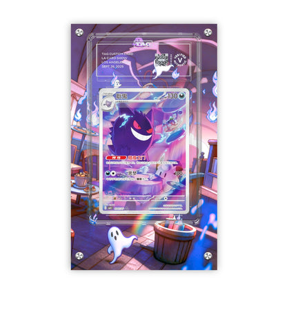 Gengar Cbb3c-03 07/07 - Pokémon Extended Artwork Protective Card Display Case Psa/cgc/tag/raw-3