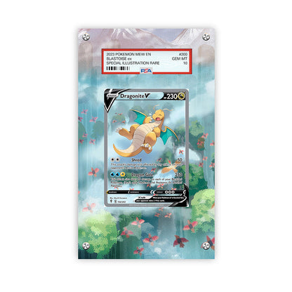 Dragonite V 192/203 - Pokémon Extended Artwork Protective Card Display Case Psa/cgc/tag/raw
