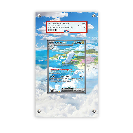 Altaria EX 253/182 - Pokémon Extended Artwork Protective Card Display Case Psa/cgc/tag/raw