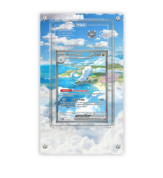 Altaria ex 253/182 - Pokémon Extended TAG Artwork Protective Card Display Case