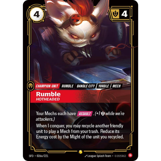 Rumble - Hotheaded #026a