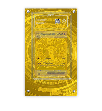 Mega Lucario EX 188/132 - Pokémon Extended Artwork Protective Card Display Case Psa/cgc/tag/raw-3