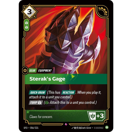 Sterak's Gage #056
