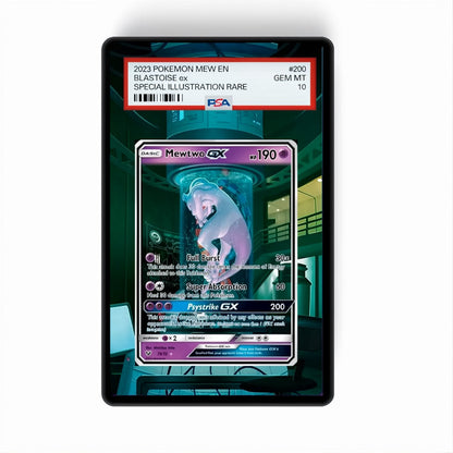 Mewtwo GX 78/73  - Gradeguardian Extended Artwork For Psa / Cgc / Bgs / Tag-0