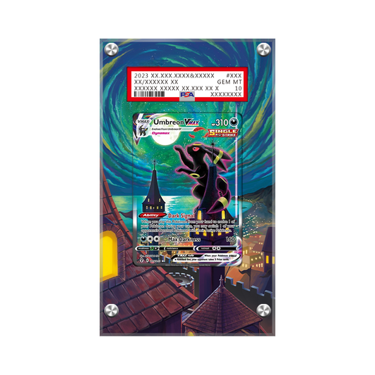 Umbreon VMAX 215/203 Pokémon Extended Artwork Protective Card Display Case Psa/cgc/raw