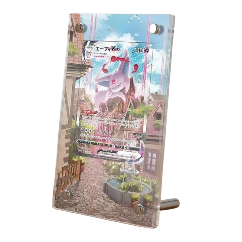 Espeon VMAX 270/264 Pokémon Extended Artwork Protective Card Display Case Psa/cgc/raw-0