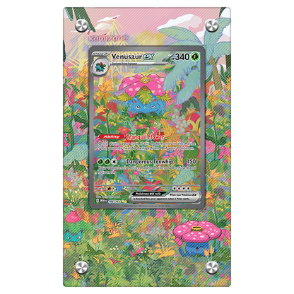 Venusaur EX 198/165 - Pokémon Extended Artwork Protective Display Case Psa/cgc/raw-4