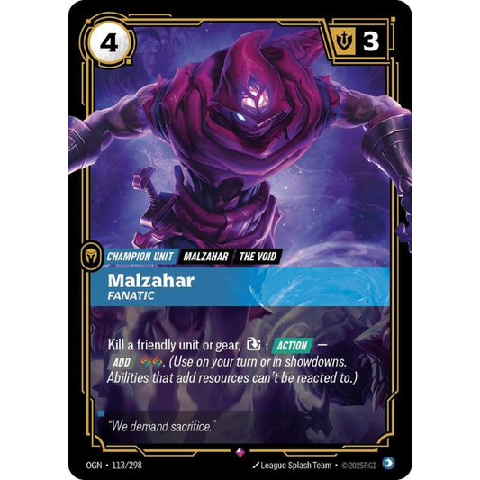 Malzahar - Fanatic #113