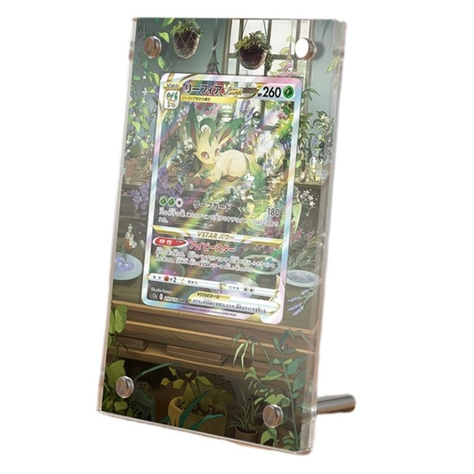 Leafeon VSTAR Gg35 Pokémon Extended Artwork Protective Card Display Case Psa/cgc/raw