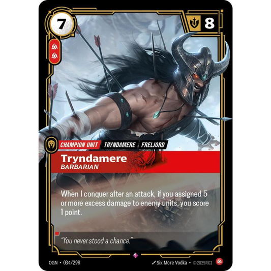 Tryndamere - Barbarian #034