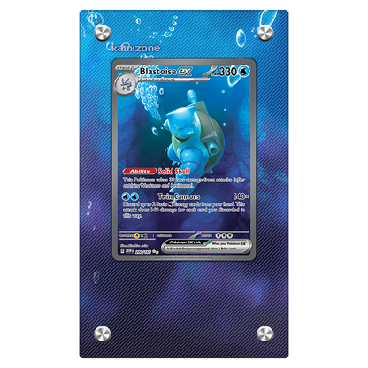 Blastoise EX 200/165 - Pokémon Extended Artwork Protective Display Case Psa/cgc/raw-4