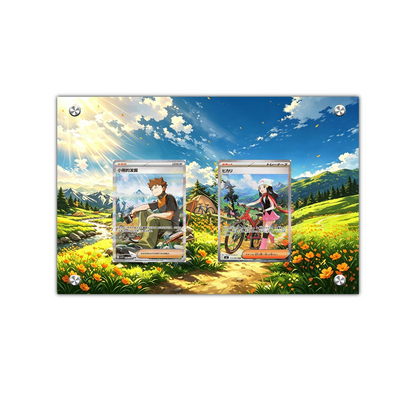 Brock 276/222 & Dawn 129/094 - Pokémon Extended Artwork Protective Card Display Case