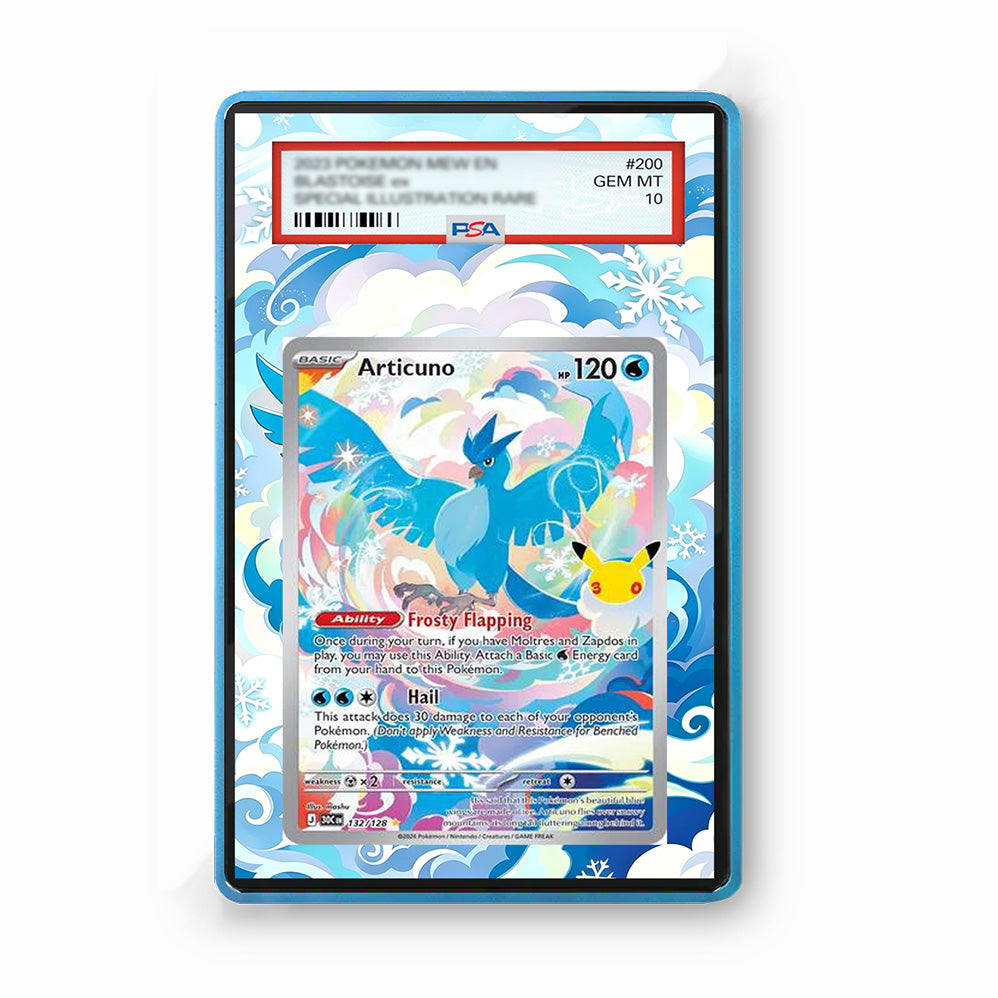 Articuno 132/128 - Gradeguardian Extended Artwork For Psa / Cgc / Bgs / Tag-0