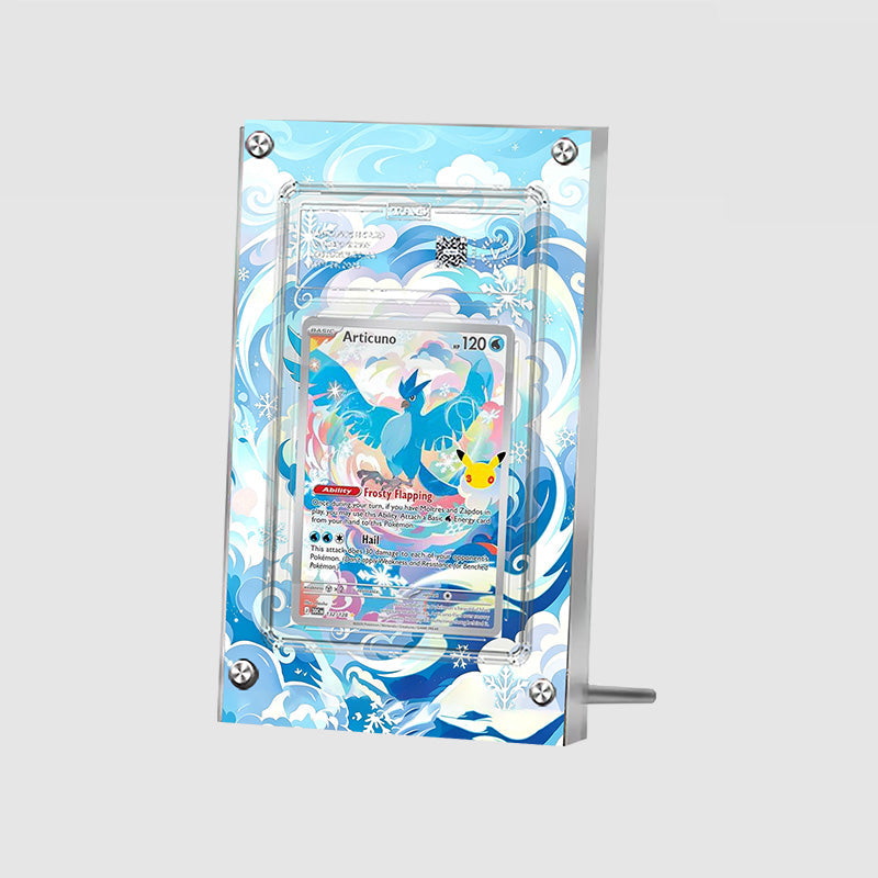 Articuno 132/128 - Pokémon Extended Artwork Protective Card Display Case Psa/cgc/tag/raw-2
