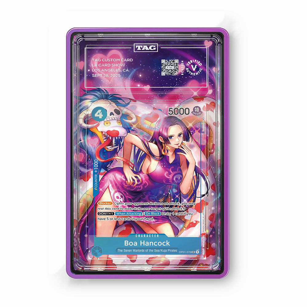 Boa Hancock OP01 - Gradeguardian Extended Artwork For Psa / Cgc / Bgs / Tag-2