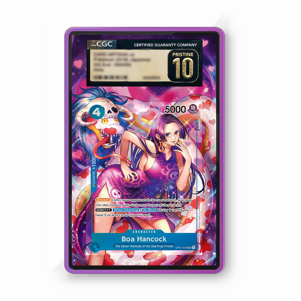 Boa Hancock OP01 - Gradeguardian Extended Artwork For Psa / Cgc / Bgs / Tag-3
