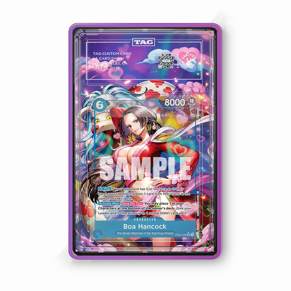 Boa Hancock OP03-026 - Gradeguardian Extended Artwork For Psa / Cgc / Bgs / Tag-2
