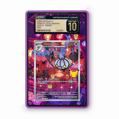Chandelure 137/128 30th Anniversary - Gradeguardian Extended Artwork For Psa / Cgc / Bgs / Tag-3