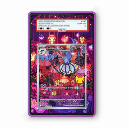 Chandelure 137/128 30th Anniversary - Gradeguardian Extended Artwork For Psa / Cgc / Bgs / Tag-0