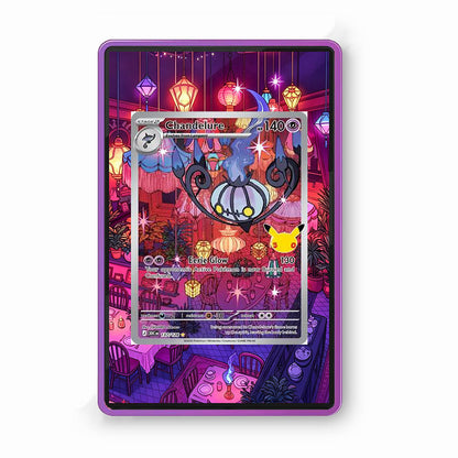 Chandelure 137/128 30th Anniversary - Gradeguardian Extended Artwork For Psa / Cgc / Bgs / Tag-1