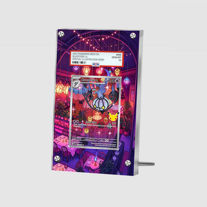 Chandelure 137/128 30th Anniversary - Pokémon Extended Artwork Protective Card Display Case Psa/cgc/tag/raw-2