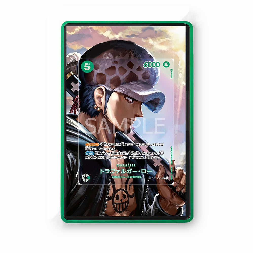 Trafalgar Law OP01-047 - Gradeguardian Extended Artwork For Psa / Cgc / Bgs / Tag-1