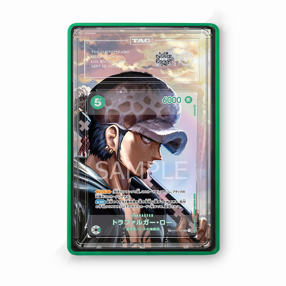 Trafalgar Law OP01-047 - Gradeguardian Extended Artwork For Psa / Cgc / Bgs / Tag-2