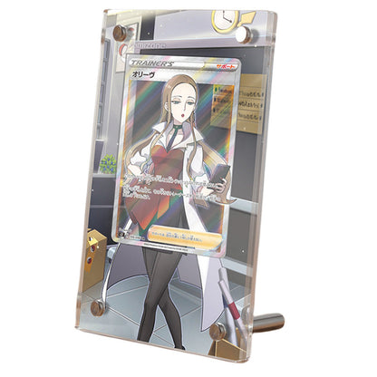 Oleana 191/192 Pokémon Extended Artwork Protective Card Display Case Psa/cgc/raw-0