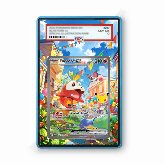 Fuecoco ex 147/128 30th Anniversary - Gradeguardian Extended Artwork For Psa / Cgc / Bgs / Tag-0