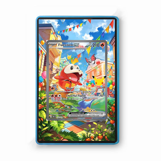 Fuecoco ex 147/128 30th Anniversary - Gradeguardian Extended Artwork For Psa / Cgc / Bgs / Tag-1