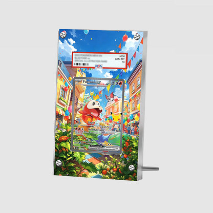 Fuecoco ex 147/128 30th Anniversary - Pokémon Extended Artwork Protective Card Display Case Psa/cgc/tag/raw-2