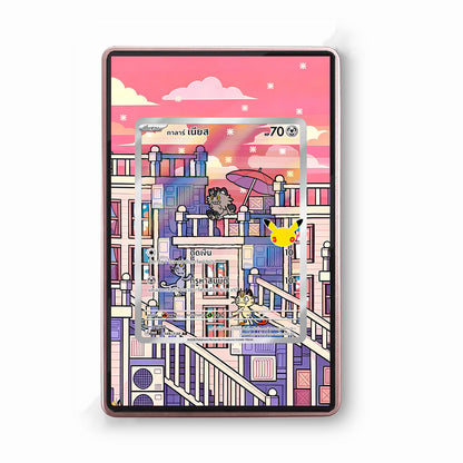 Galarian Meowth 141/128 30th Anniversary - Gradeguardian Extended Artwork For Psa / Cgc / Bgs / Tag-1