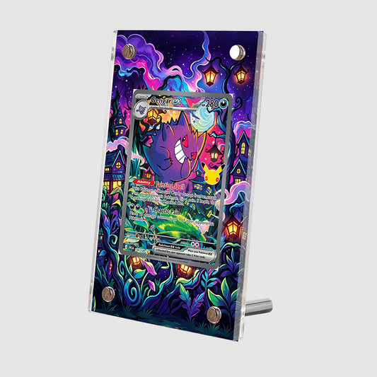 Gengar ex 154/128 30th Anniversary - Pokémon Extended Artwork Protective Card Display Case Psa/cgc/tag/raw-0