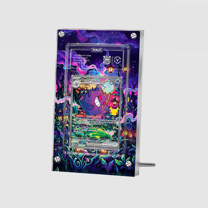 Gengar ex 154/128 30th Anniversary - Pokémon Extended Artwork Protective Card Display Case Psa/cgc/tag/raw-3