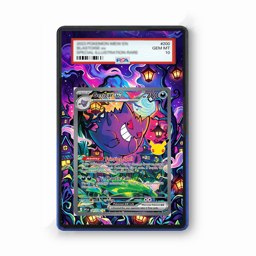 Gengar ex 154/128 30th Anniversary - Gradeguardian Extended Artwork For Psa / Cgc / Bgs / Tag-0