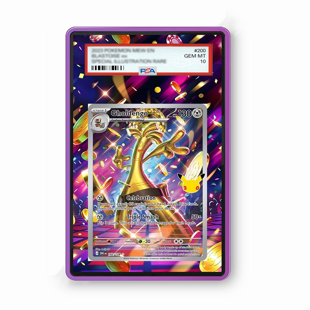 Gholdengo 142/128 - Gradeguardian Extended Artwork For Psa / Cgc / Bgs / Tag-0