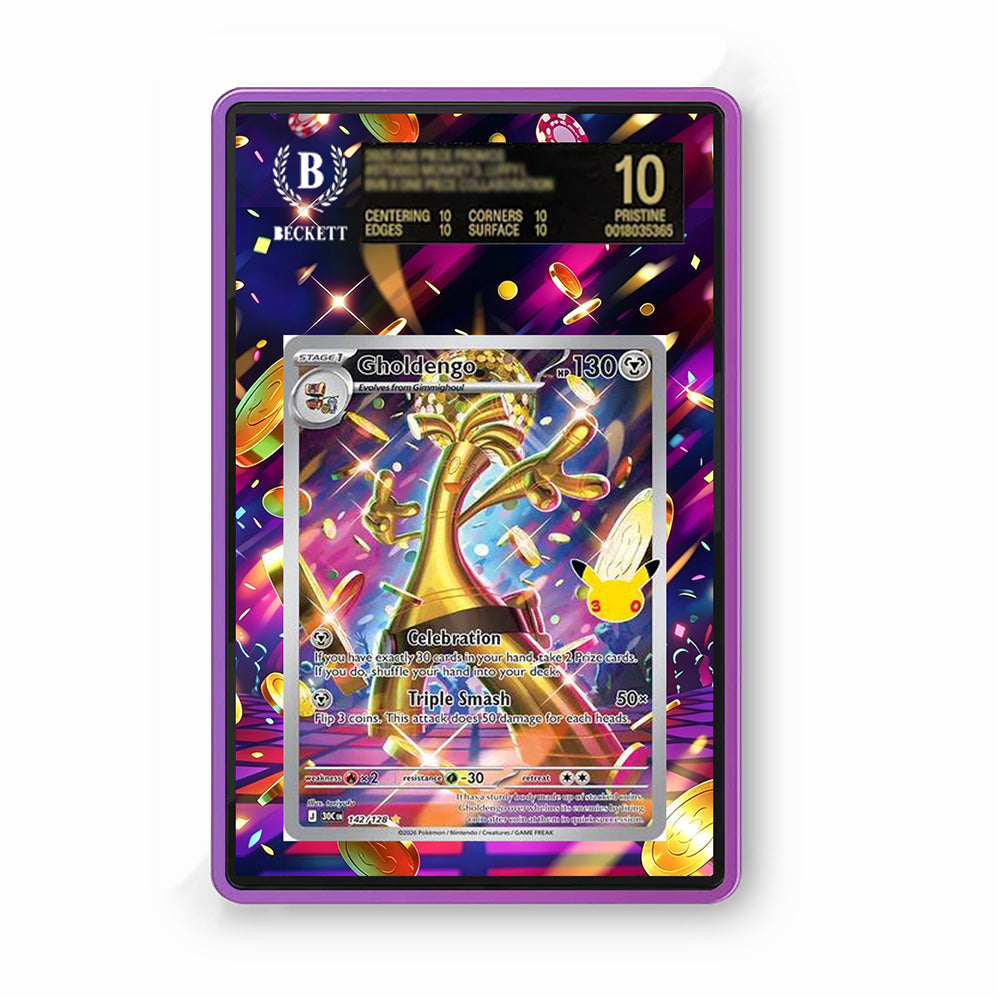 Gholdengo 142/128 - Gradeguardian Extended Artwork For Psa / Cgc / Bgs / Tag-3