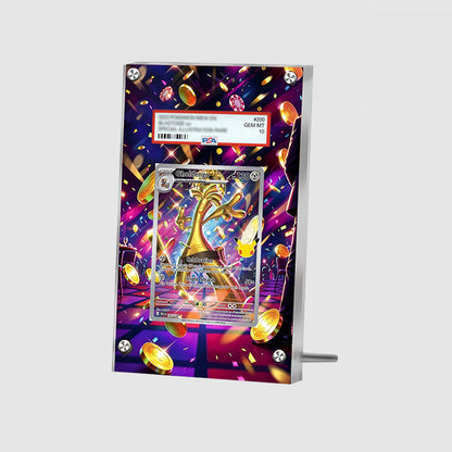 Gholdengo 142/128 - Pokémon Extended Artwork Protective Card Display Case Psa/cgc/tag/raw-2
